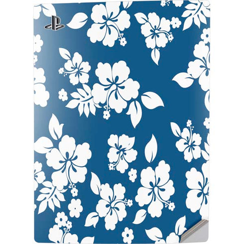 Blue and White PS5 Digital Edition Console Skin